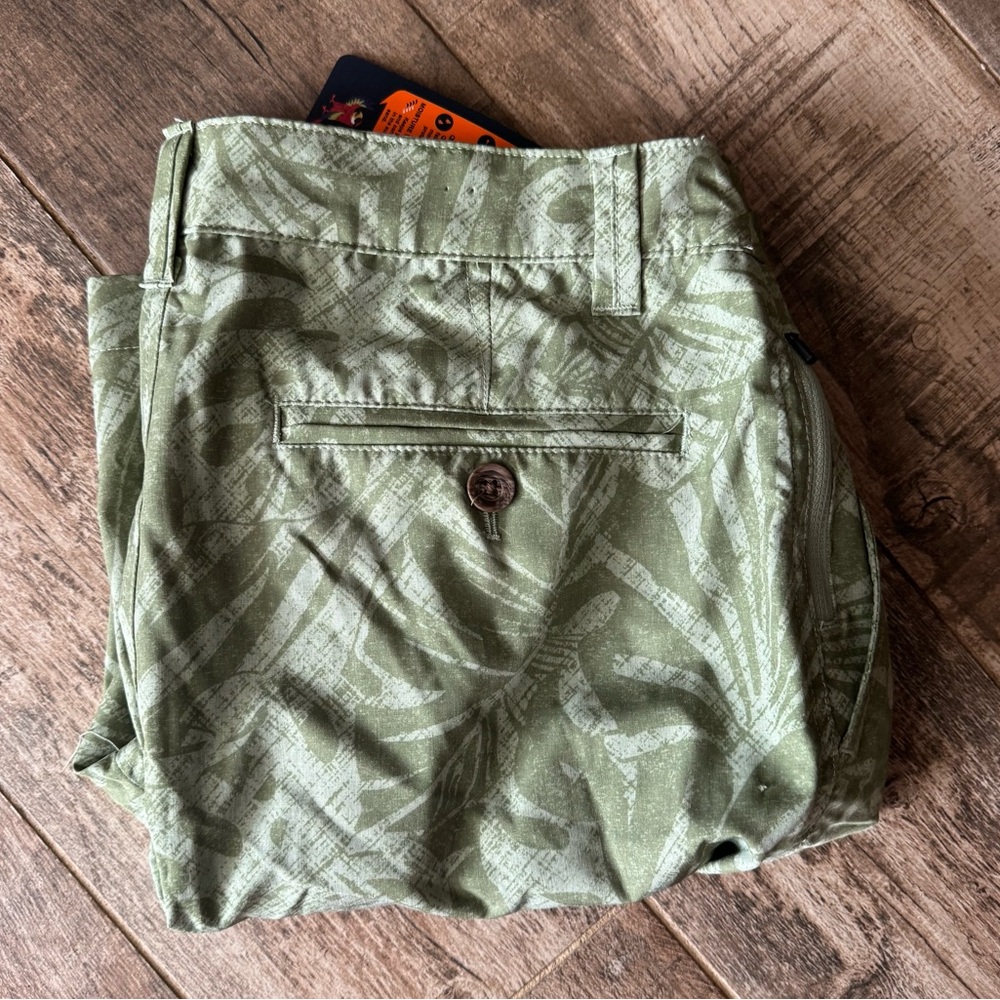 Margaritaville  Green Patterned Shorts